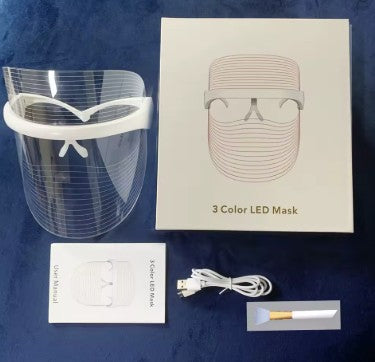 Social Skin 3-in-1 LED Light Therapy Face Mask